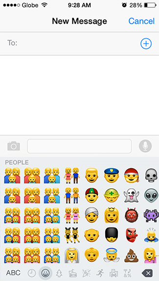 Apple emojis