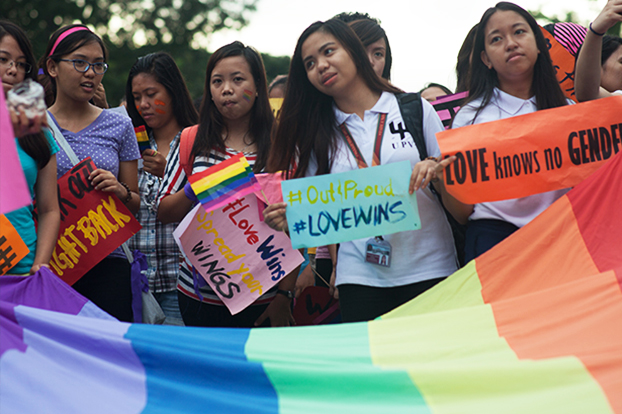 UP Visayas raises the rainbow flag - Outrage Magazine